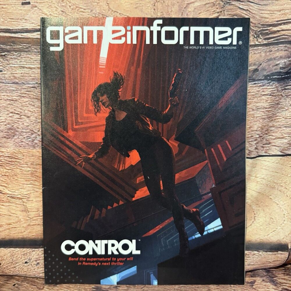 Game Informer Magazine April 2019 Issue 312 Control Remedy Cover Subscriber